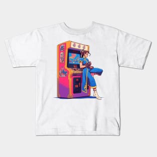 chun li Kids T-Shirt